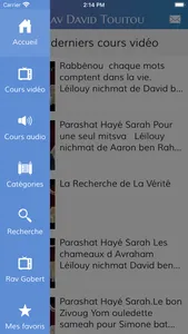 Torat Haïm - Rav David Touitou screenshot 0