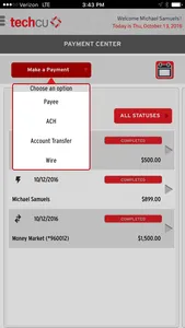 Tech CU Business Banking screenshot 3