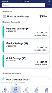 OUR COMMUNITY MOBILE BANKING screenshot 2