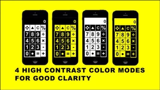 Big Calculator Low Vision screenshot 1