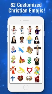 Christian Emoji-Bible Stickers screenshot 0