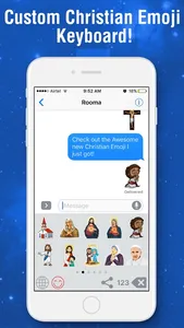 Christian Emoji-Bible Stickers screenshot 1