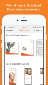 BioHorizons Mobile App screenshot 1