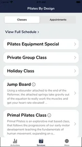 Pilates By Design Studio screenshot 2