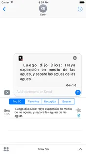 Biblia citas para iMessage screenshot 0