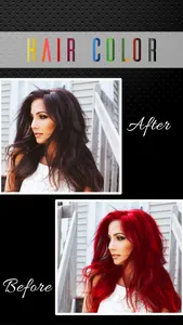 Hair Color Changer-Hair Style Salon screenshot 0