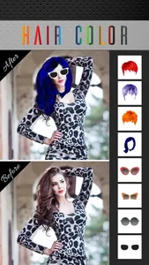 Hair Color Changer-Hair Style Salon screenshot 3