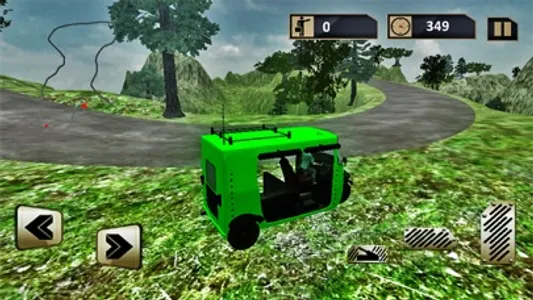 Extreme Off Road Auto Rickshaw Driving-Simulation screenshot 2