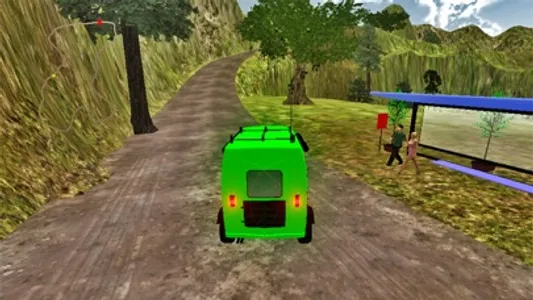 Extreme Off Road Auto Rickshaw Driving-Simulation screenshot 4