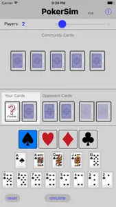 PokerSim screenshot 0