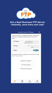 DriveHQ Cloud FTP Server screenshot 0