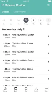 Release Well-Being Center screenshot 1
