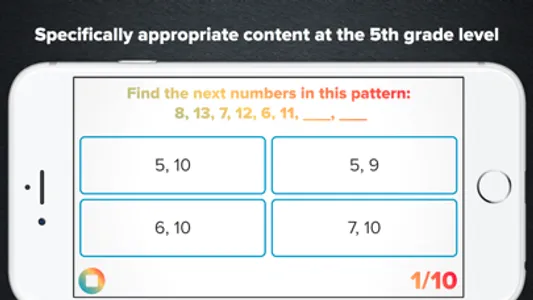 5th Grade Math Practice screenshot 0