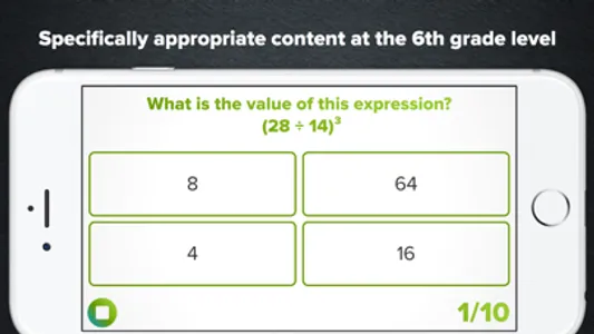 6th Grade Math Practice screenshot 0