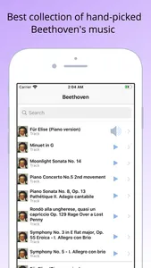 Beethoven - Music App screenshot 0