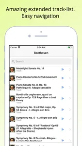 Beethoven - Music App screenshot 1
