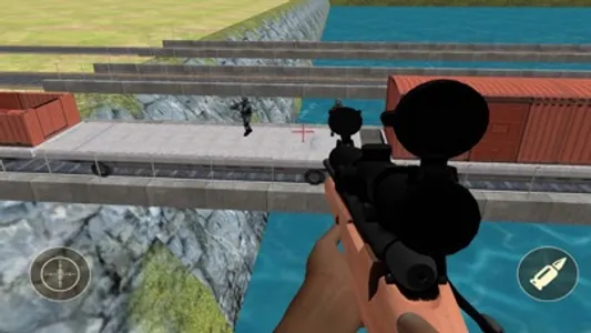 Commando Sniper Train Adventure screenshot 1