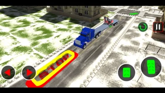 Snow Excavator Rescue Truck screenshot 2