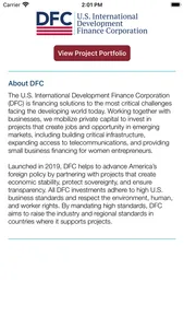 DFC Portfolio screenshot 0