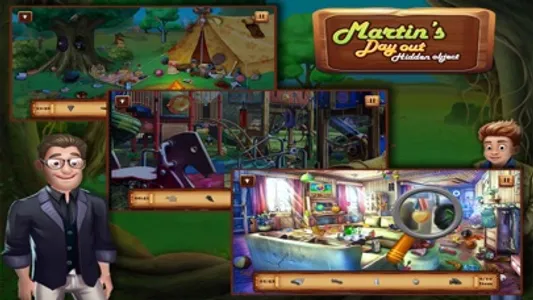 Martin's Day Out Hidden Object screenshot 4