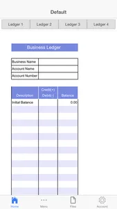 Pocket Ledger screenshot 0