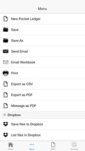 Pocket Ledger screenshot 2