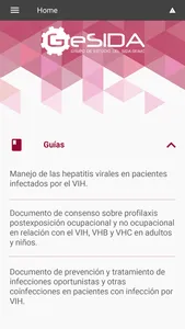 Guías GeSIDA screenshot 1