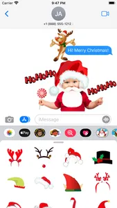 Funny Christmas for iMessage screenshot 0