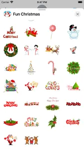 Funny Christmas for iMessage screenshot 4