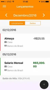 Rápido Finanças screenshot 2