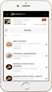 Debonair PIZZA Sudan screenshot 2