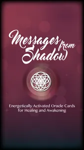 Messages from Shadow Oracle Cards screenshot 0