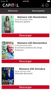 Revista Capital screenshot 1