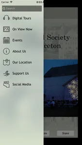 Historical Society of Princeton screenshot 1