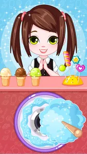 Cotton Candy And Lollipop Crush -  Management game screenshot 1