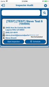 Inspector Audit screenshot 1