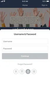 Wakota Federal Credit Union screenshot 1