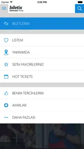 Biletix screenshot 2