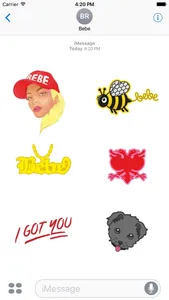 Bebe Rexha Sticker Pack screenshot 1