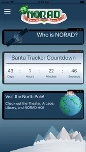 NORAD Tracks Santa Claus screenshot 0