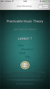 Jazz Harmony Lesson 1 screenshot 0