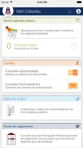 TJBA Cidadão - Mobile screenshot 1