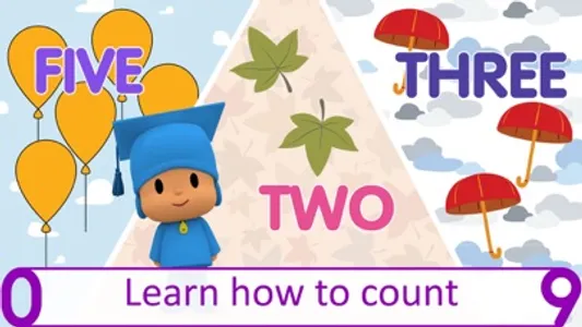 Pocoyo Numbers 123: Lets Learn screenshot 1