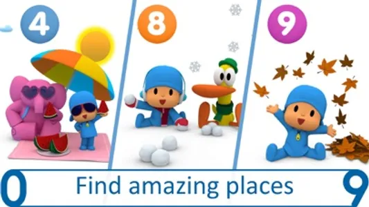 Pocoyo Numbers 123: Lets Learn screenshot 2