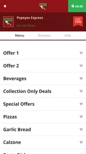 Popeyes Express screenshot 1