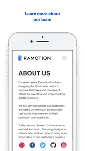 Showroom - examples of our custom mobile UIs screenshot 3