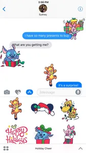 Disney Stickers: Holiday Cheer screenshot 1