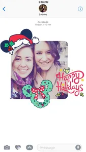 Disney Stickers: Holiday Cheer screenshot 2