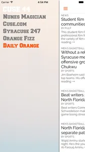 CUSE 44 - Sports News for Syracuse University screenshot 3