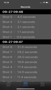 Airsoft Shot Timer screenshot 2